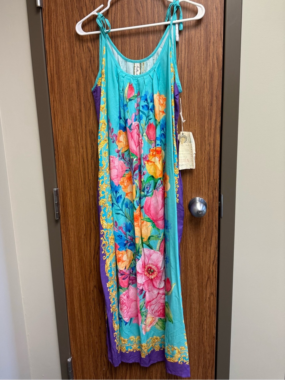 Blossom Dress - Aqua Floral | Maxi
Sundress